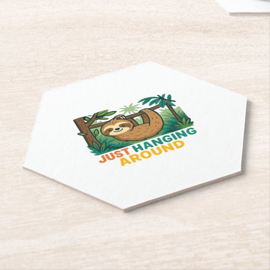 Einfach nur umherhängen (Sleepy Sloth) Essential T Untersetzer (angewinkelt)