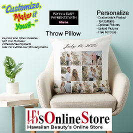 Einfach nur Verheiratetes Memory-Throw-Kissen Got Kissen