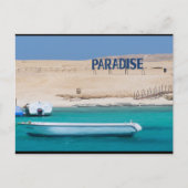 Einfach Paradies Postkarte (Vorderseite)