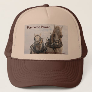 Einfach Percheron Truckerkappe