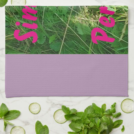 EINFACH PERFEKT KÜCHENTUCH (Gefaltet)