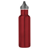 Einfach Personalisiert Metallic Red Edelstahlflasche (Links)