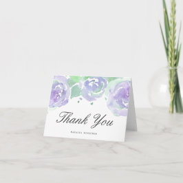Einfach Personalisiert serene Dankeschön Note Card Dankeskarte