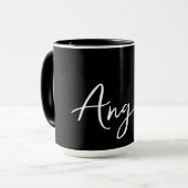 Einfach Personalisiert Tasse (Vorderseite Links)