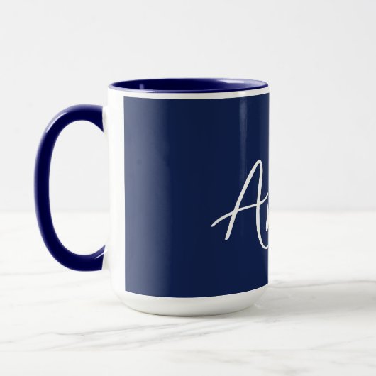 Einfach Personalisiert Tasse (Links)
