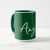 Einfach Personalisiert Tasse (Vorderseite Links)