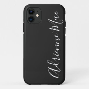 Einfach Personalisierter Holzkohleschiefer-Case-Pa Case-Mate iPhone Hülle