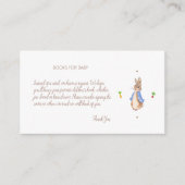 Einfach Peter der Rabbit Begleitkarte (Vorderseite)