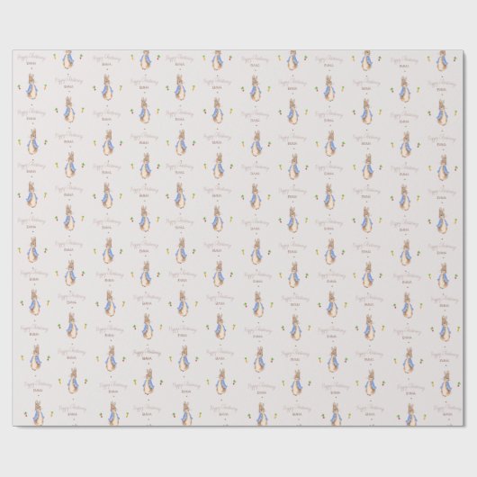 Einfach Peter der Rabbit Geschenkpapier (Flach)