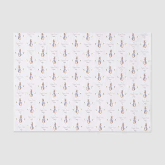 Einfach Peter der Rabbit Seidenpapier (Vorderseite)