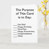 Einfach Phantastische Grußkarte Karte (Gelbe Blume)