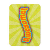 Einfach Phantastischer Niedlicher Fun Slogan Magnet (Vertikal)