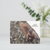 Einfach Postkarte einchecken (Stehend Vorderseite)