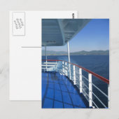 Einfach Postkarte fahren (Vorne/Hinten)