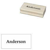 Einfach Professionell Geschäft 1,5" x 3" Gummistempel (Stempel)