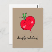 "Einfach Radieren!" Postkarte (Vorne/Hinten)