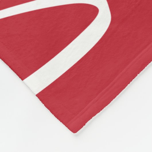 Einfach Red MerChristmas Small Fleece Blanket (Ecke)