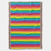 Einfach Regenbogenmuster Decke (Vorderseite Vertikal)