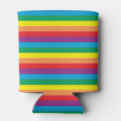 Einfach Regenbogenmuster Dosenkühler (Rückseite)