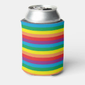Einfach Regenbogenmuster Dosenkühler (Kanne Rückseite)
