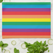 Einfach Regenbogenmuster Geschirrtuch (Gefaltet)