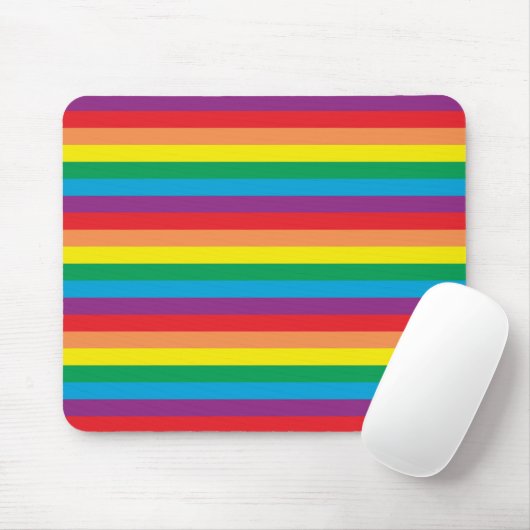 Einfach Regenbogenmuster Mousepad (Mit Mouse)