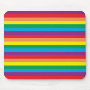 Einfach Regenbogenmuster Mousepad