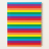 Einfach Regenbogenmuster Planer (Rückseite)