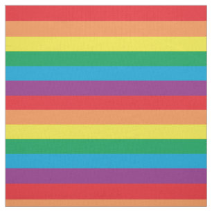 Einfach Regenbogenmuster Stoff