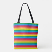 Einfach Regenbogenmuster Tasche (Rückseite)