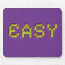EINFACH Retro-Pixel-Art-Gaming-Mauspad - 3D-Neon-D Mousepad