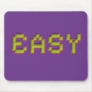 EINFACH Retro-Pixel-Art-Gaming-Mauspad - 3D-Neon-D Mousepad