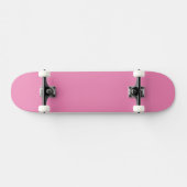 Einfach rosa Authority® Skateboard (Horizontal)