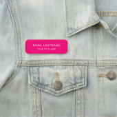 Einfach rosa Button Sicherheit Magnetisch (Beispiel)