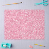Einfach rosa Glitzer Textur drucken Seidenpapier (Basteln)