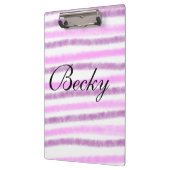 Einfach rosa pastellfarbene Aquarellfarben hinzufü Klemmbrett (Links)