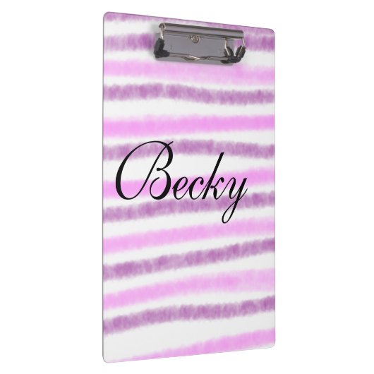 Einfach rosa pastellfarbene Aquarellfarben hinzufü Klemmbrett (Rechts)