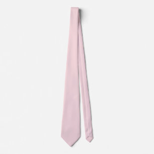 Einfach rosa, Rosenquarz, Monogramm hinzufügen Krawatte