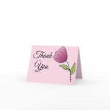 Einfach rosa Tulip Niedlich und individuell