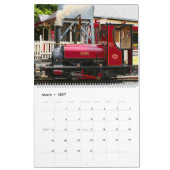 Einfach Rot 2026 Kalender (Mär 2027)