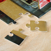 Einfach rot: Großes Klavier Puzzle (Seite)