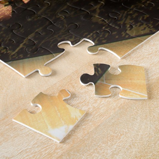 Einfach rot: Großes Klavier Puzzle (Seite)