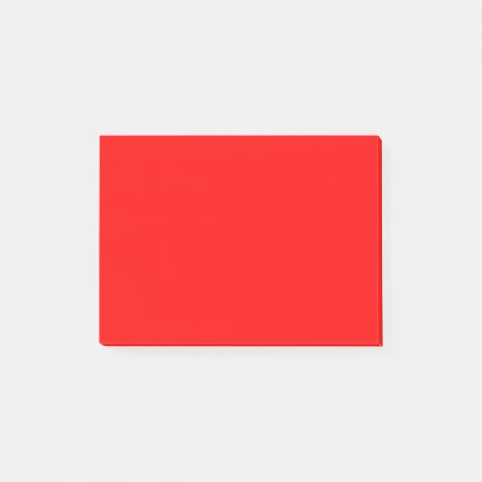 Einfach rot post-it klebezettel (Vorderseite)