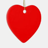 Einfach Rot-Solid-Farbe Keramikornament (Rechts)