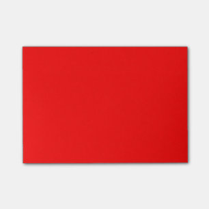 Einfach Rot-Solid-Farbe Post-it Klebezettel