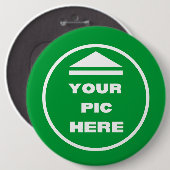 EINFACH! Round Button - Kolossal, 18 Zoll - Benutz (Vorne & Hinten)