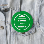 EINFACH! Round-Button - Riesig, 14 Zoll - Benutzer Button (Beispiel)