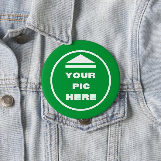 EINFACH! Round-Button - Riesig, 14 Zoll - Benutzer Button (Beispiel)