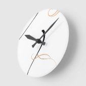 einfach runde wanduhr (Winkel)
