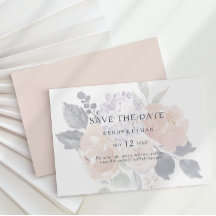 Einfach rustikal, horizontal Save the Date